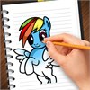 Coloring Book: Little Pony