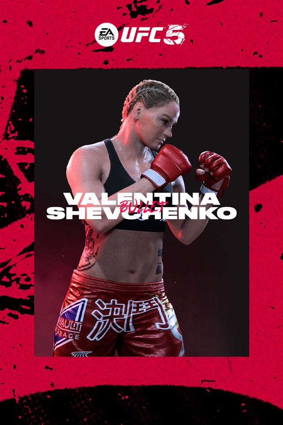UFC 5 - Valentina Shevchenko Xbox Series X|S and Xbox One cover art