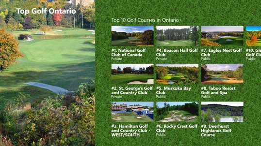 Top Golf Ontario screenshot 1