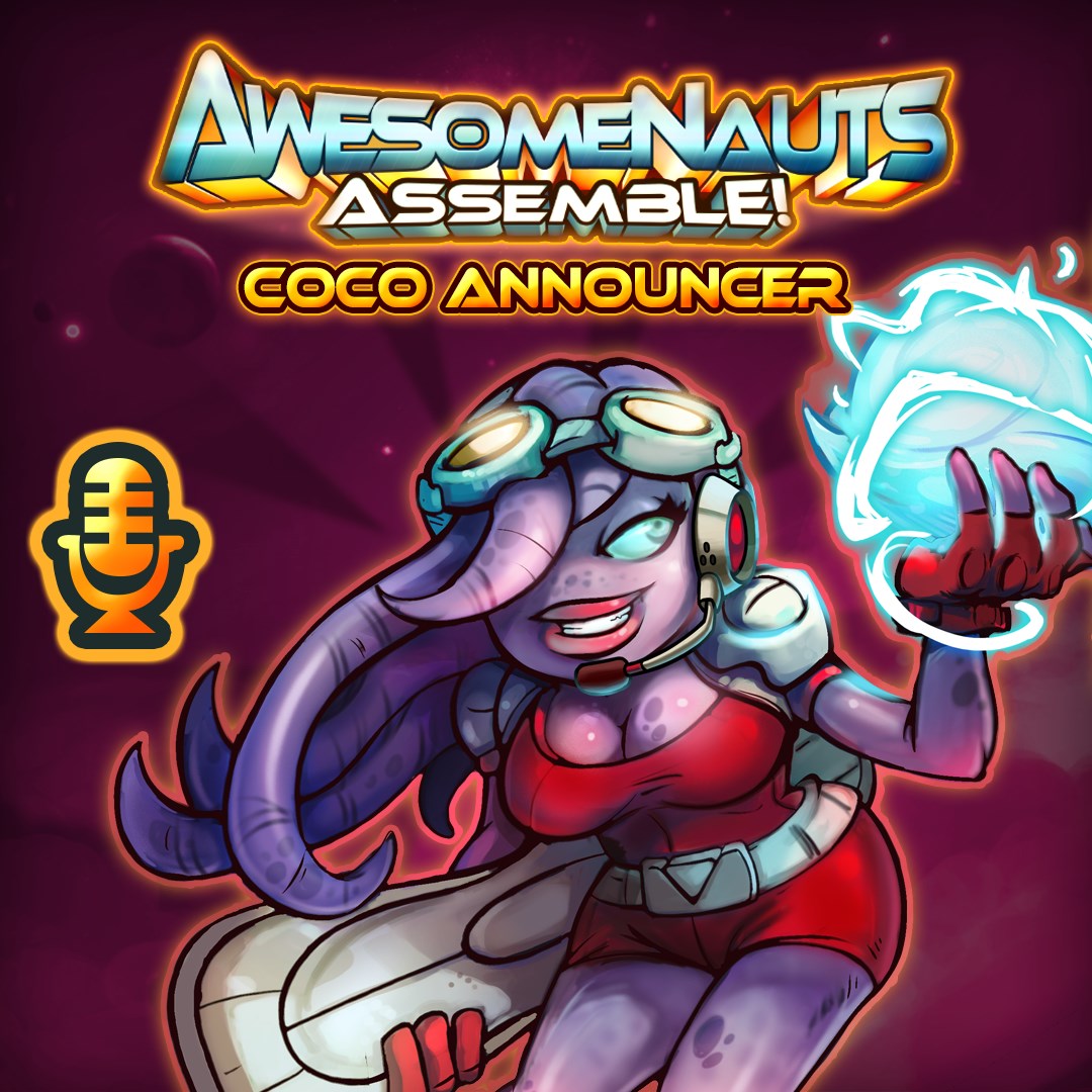 Coco Nebulon - Awesomenauts Assemble! Ansager