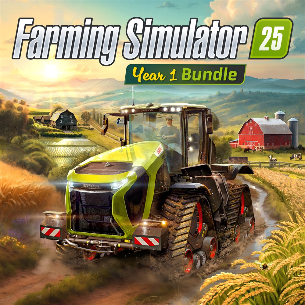 Farming Simulator 25: Year 1 Bundle (PC) cover art (full size)