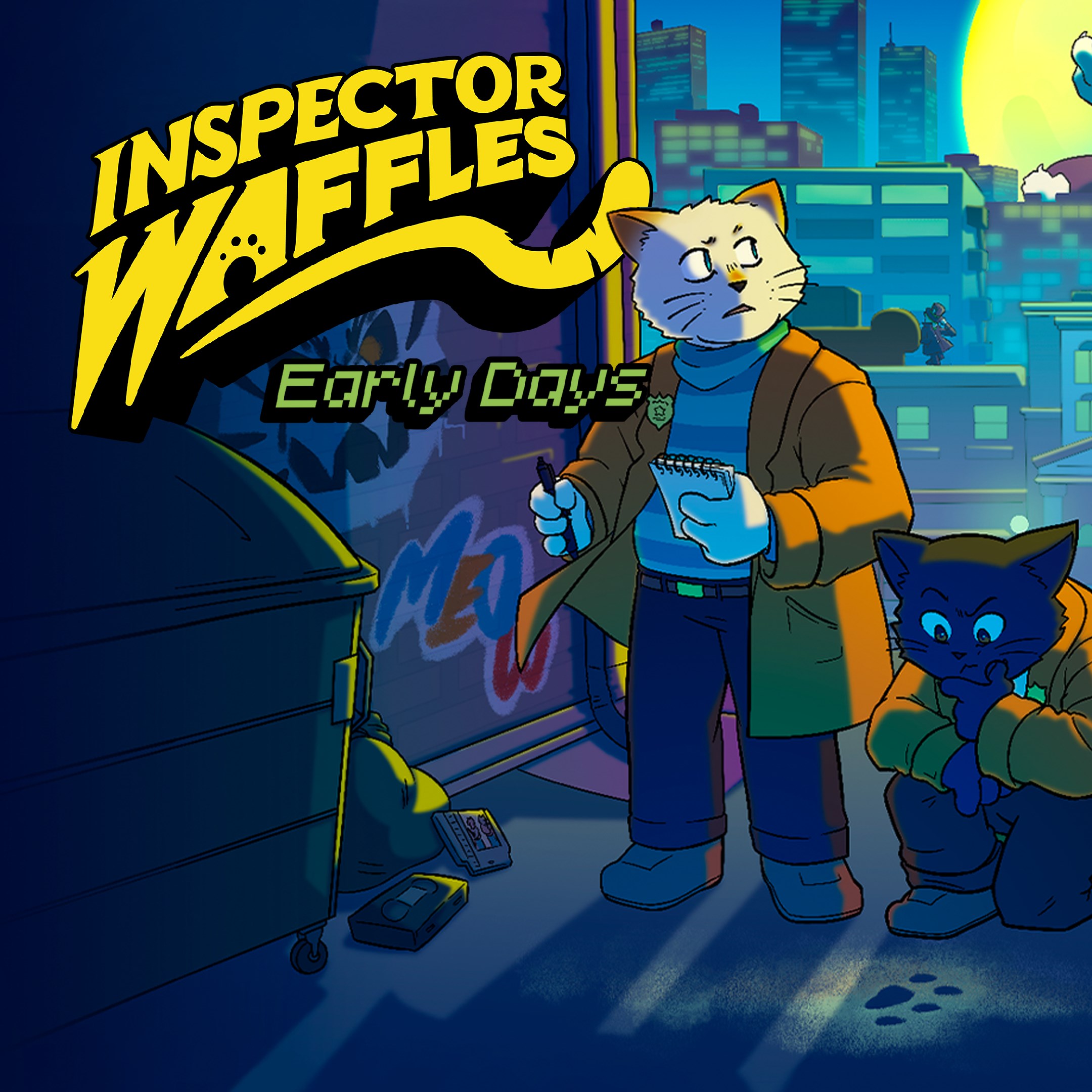 Inspector Waffles Early Days