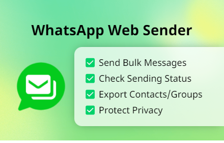 WA Self Sender for WhatsApp Web(Easy Sender) small promo image