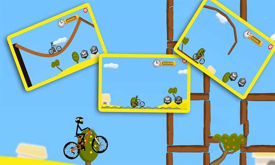 Stickman Bicycle : Mountain Bike Rider screenshot 5