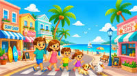 Summer Seaside Search