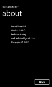 Date&Time Diff screenshot 4