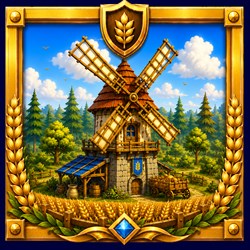 Medieval Farm - Farming Simulator and City Builder