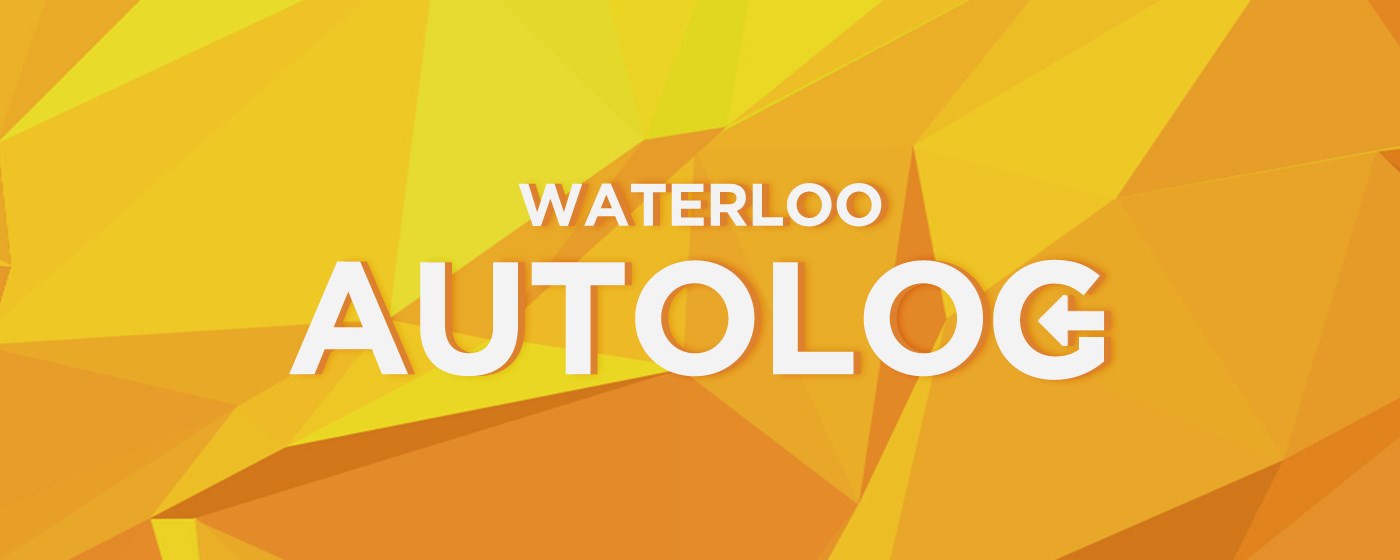 Waterloo AutoLog marquee promo image