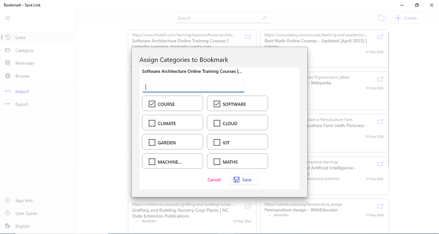 #4. Save Link - Bookmark (Windows) Door: Shahul
