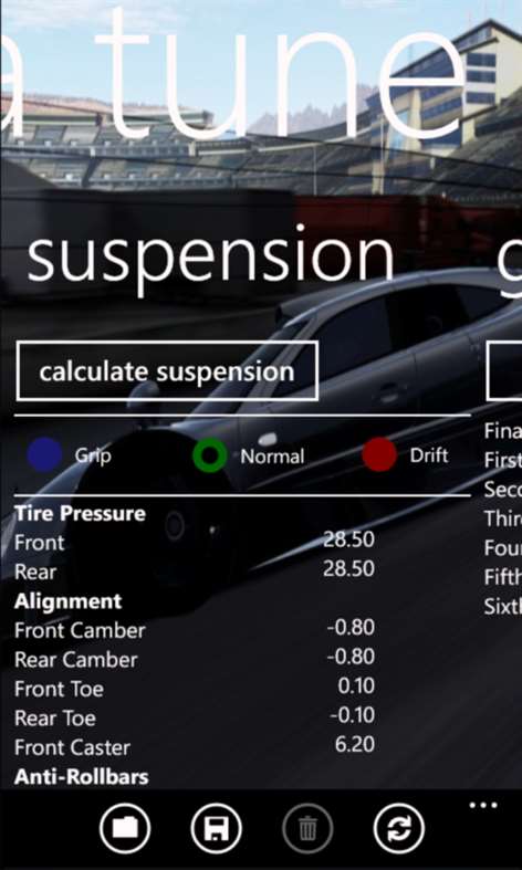 Forza Tune Calculator Screenshots 2