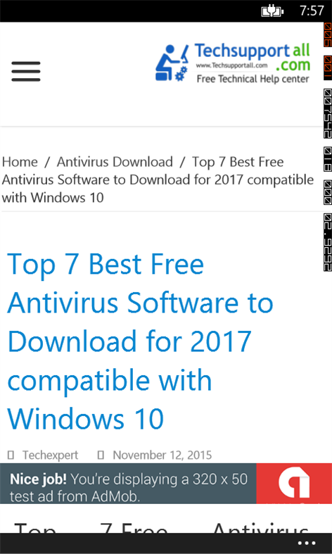 Best Free Antivirus Software Screenshots 1