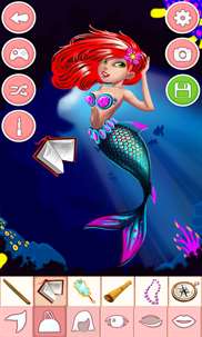 Mermaid Princess Dress up Game for Girls screenshot 5