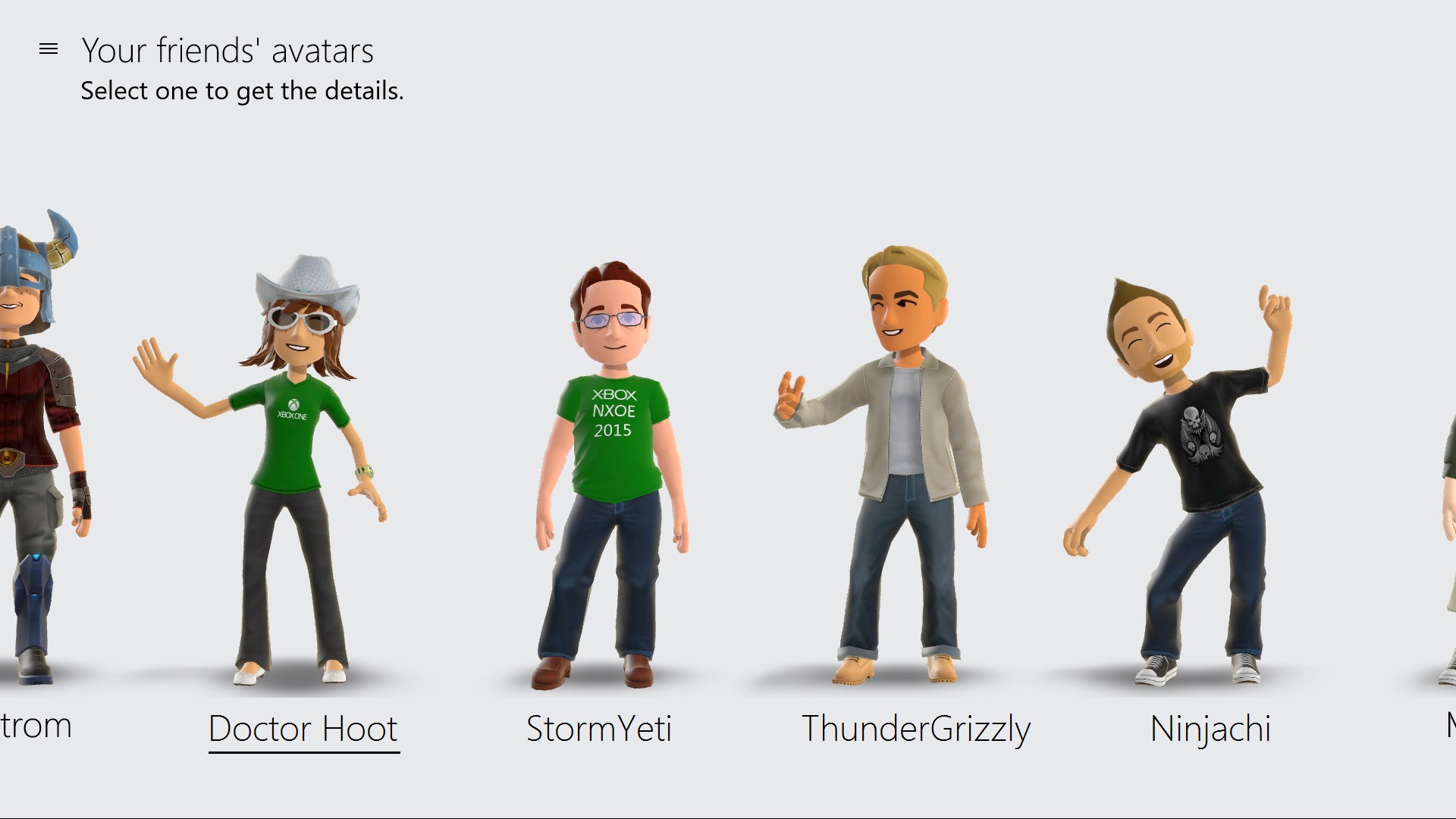 xbox one s avatar