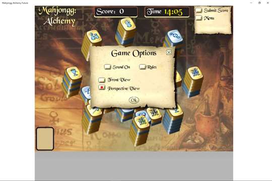 Mahjongg Alchemy Future screenshot 6