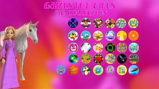 Games For Girls Big Collection screenshot 1
