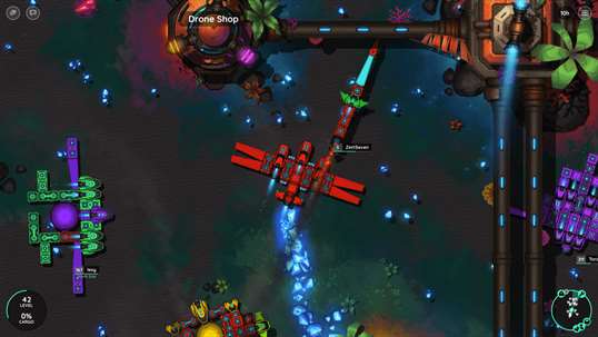 Exocraft.io - Battle & Build Space Ship Fleets screenshot 1