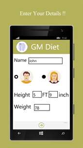 GM Diet screenshot 1