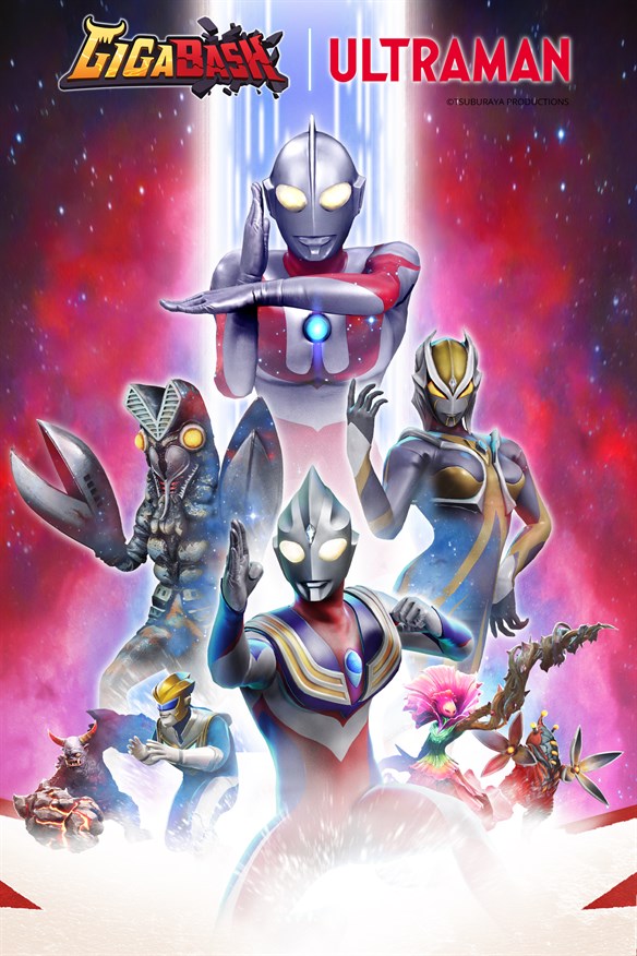 GigaBash - Ultraman 4 Characters Pack Xbox Series X|S and Xbox One cover art