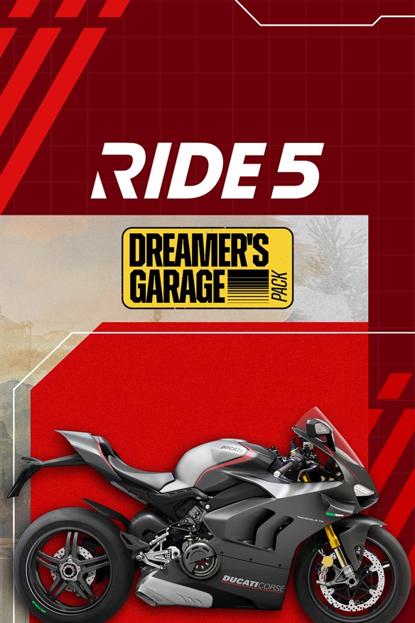 RIDE 5 - Dreamer's Garage Pack Xbox Series X|S and Xbox One cover art