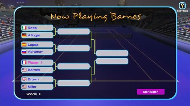 Grand Slam Tennis Open XBox screenshot 2