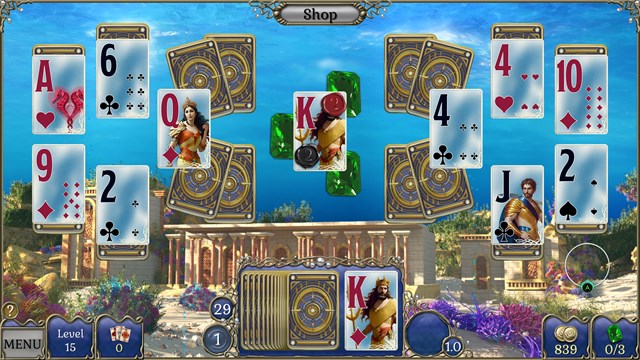 Jewel Match Atlantis Solitaire Collector's Edition screenshot 4