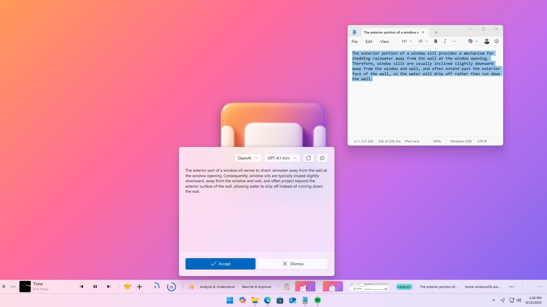 WindowSill screenshot