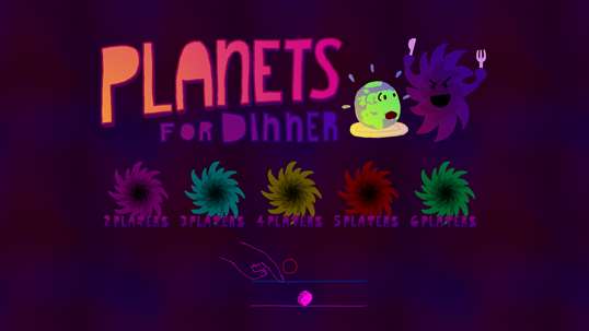 Planets for Dinner screenshot 1