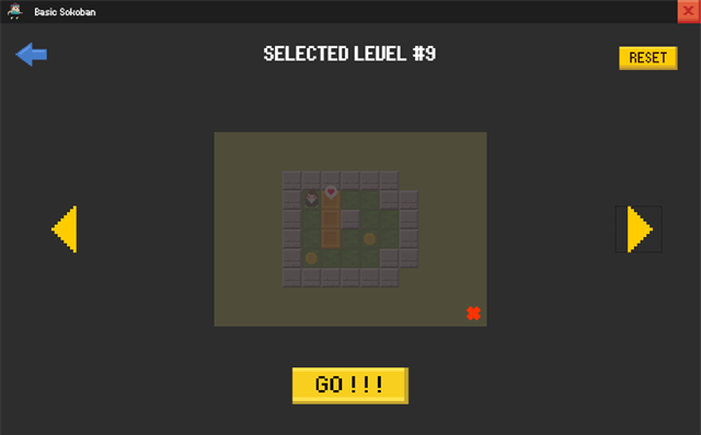 Basic Sokoban screenshot 1