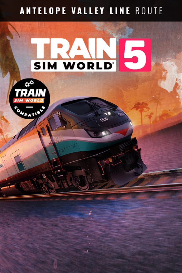 Train Sim World 5: Metrolink Antelope Valley Line: Los Angeles - Lancaster Route Add-On Xbox Series X|S and Xbox One cover art