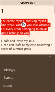 Song of Myself screenshot 3