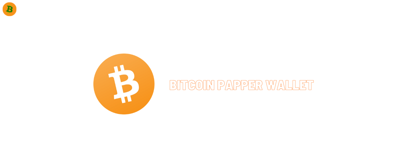 Simple Bitcoin Paper Wallet marquee promo image