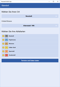 Landratsamt Neustadt a. d. Waldnaab Abfall-App screenshot 2