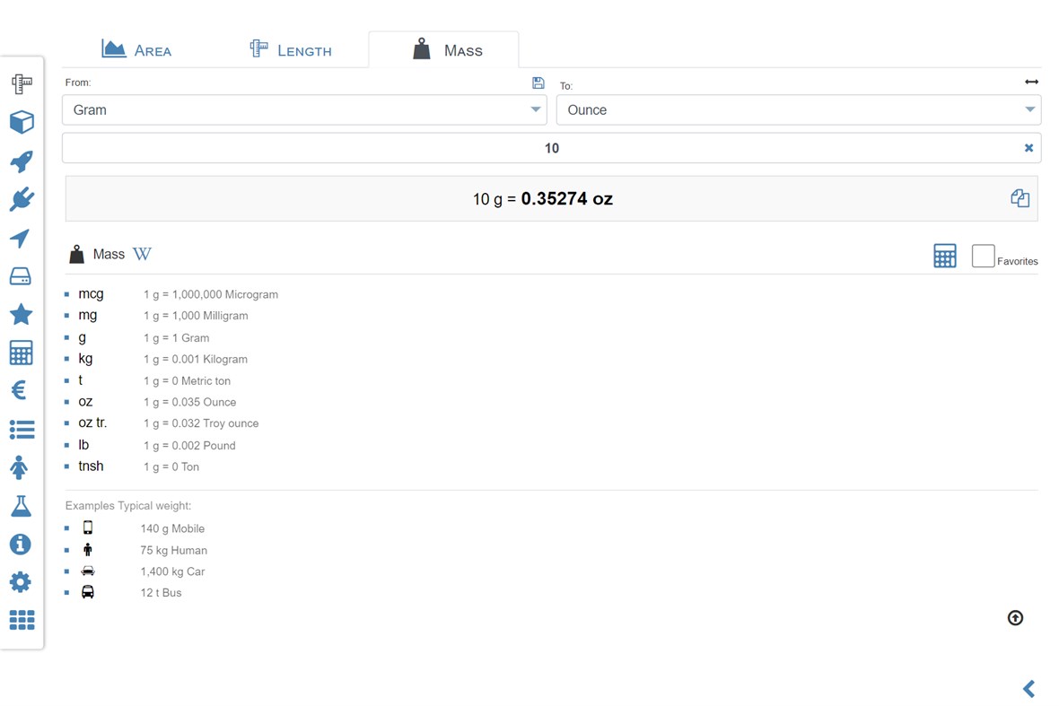 #9. Unit converter MxUnit Pro (Windows) โดย: HPB-Labs