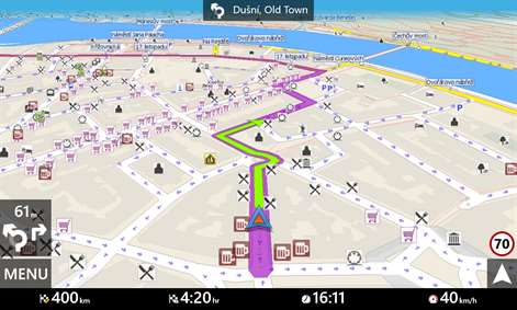 MapFactor GPS Navigation Screenshots 1