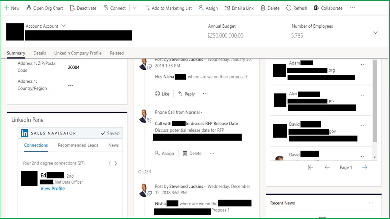Snapshot 3 of TTEC Digital Solution for BidWin - Government Contractors