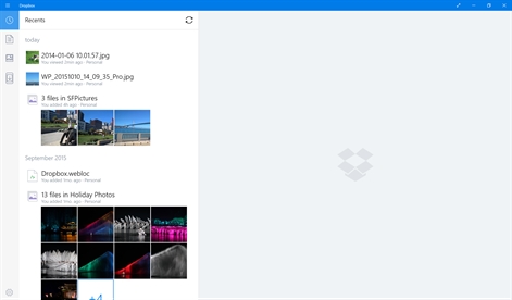 Dropbox Screenshot