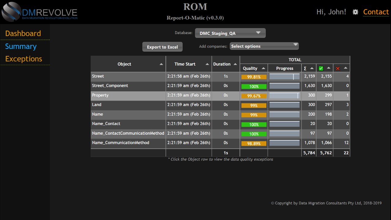 Snapshot 3 of DM REVOLVE - Dynamics Data Migration