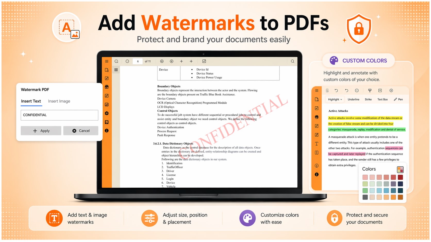 PDF Editor for Windows screenshot