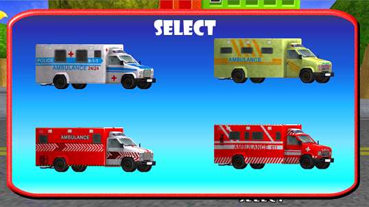 Ambulance Race & Rescue For Toddlers and Kids screenshot 2