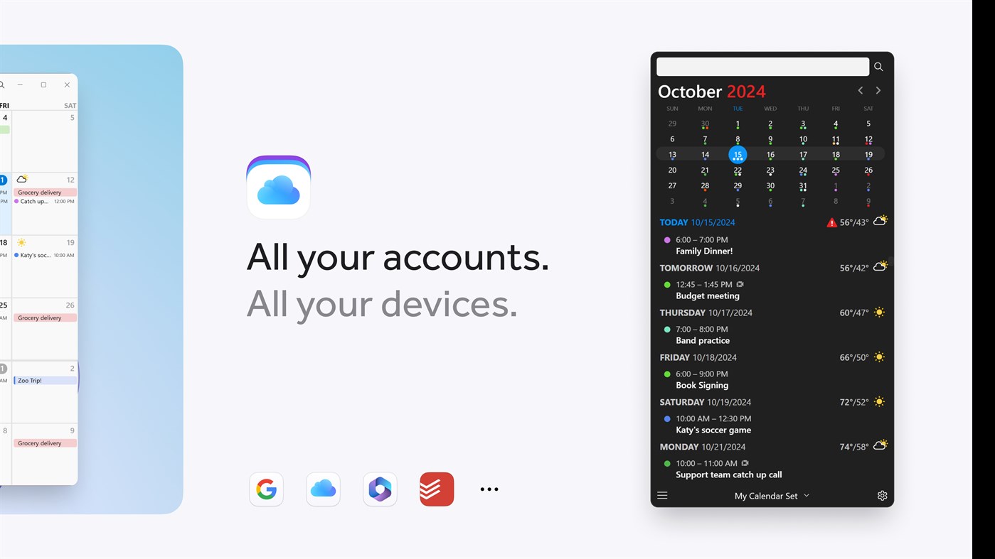 #2. Fantastical (Windows) 来自: Flexibits Inc.