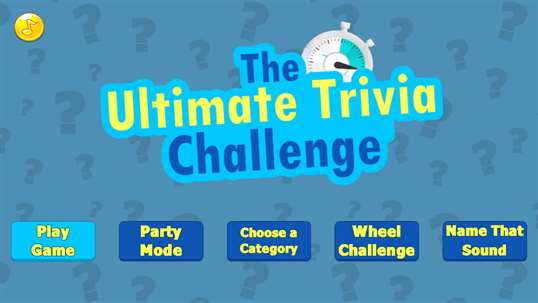 The Ultimate Trivia Challenge screenshot 1
