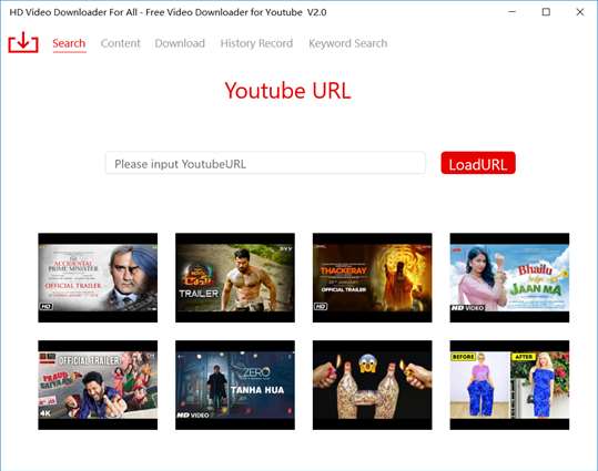 HD Video Downloader For All - Free Video Downloader for Youtube screenshot 1