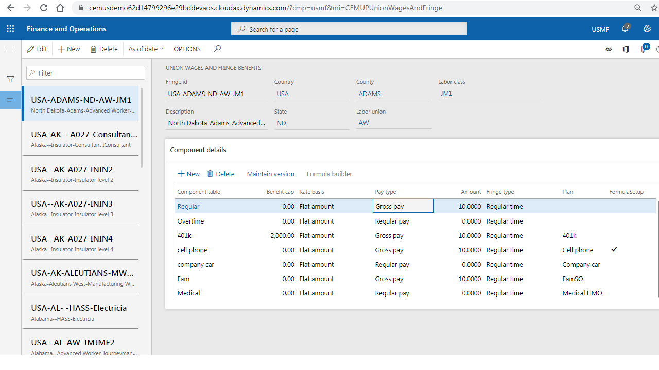 Snapshot 4 of CEM Union Payroll Software
