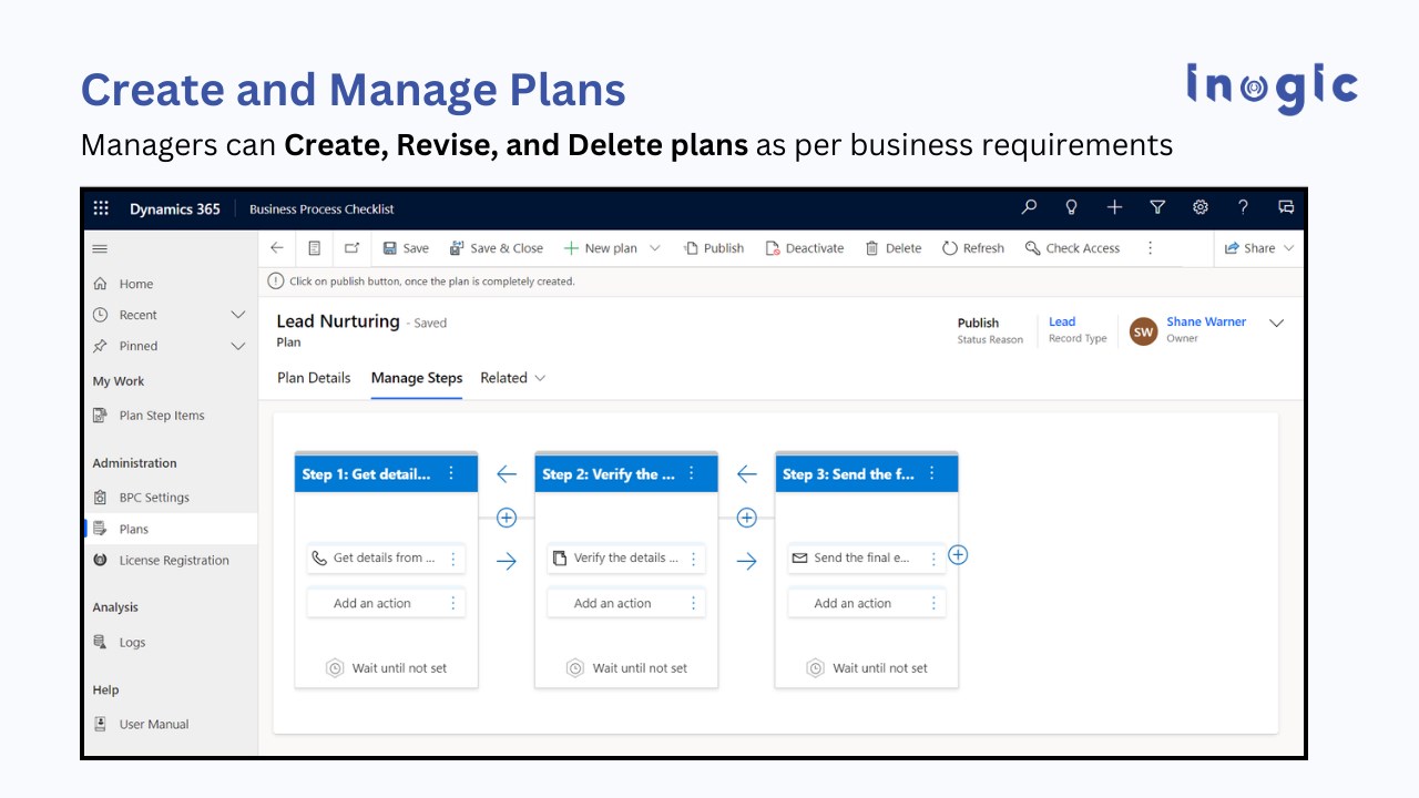 Snapshot 3 of Business Process To-do Checklist for Dynamics 365 CRM
