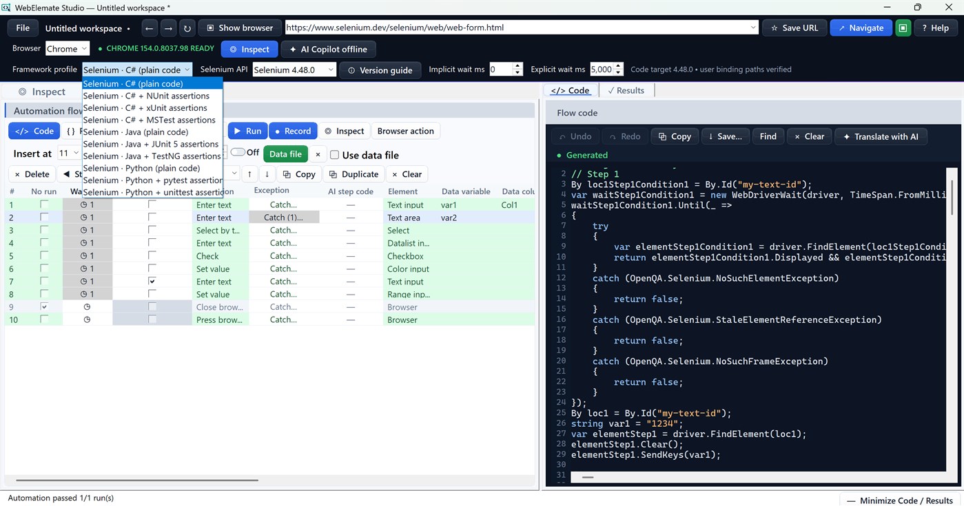 #9. WebElemate Studio (Windows) Door: Dhaval Parikh