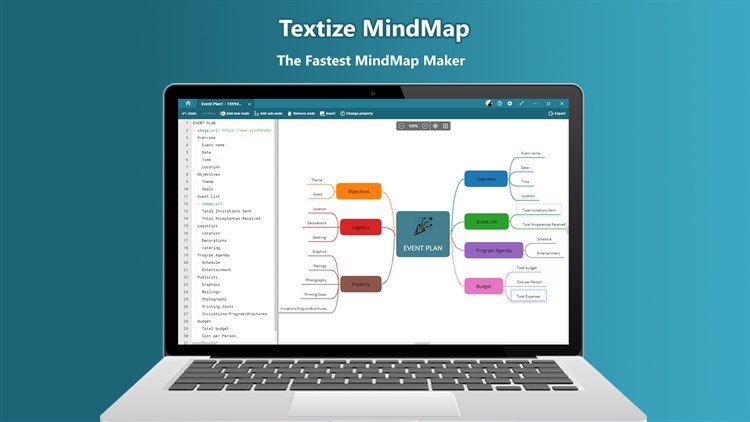 Textize MindMap - Fastest mind map maker - PC - (Windows)