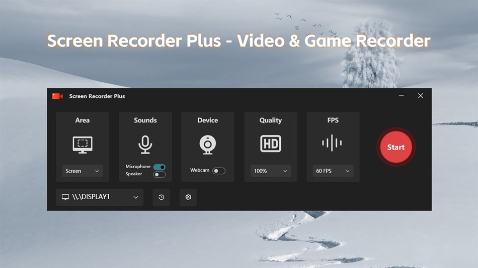 Screen Recorder Plus - Screen & Webcam Recorder (Windows) — Price ...