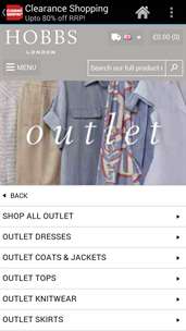 Clearance, Sales and Outlet Shopping screenshot 6