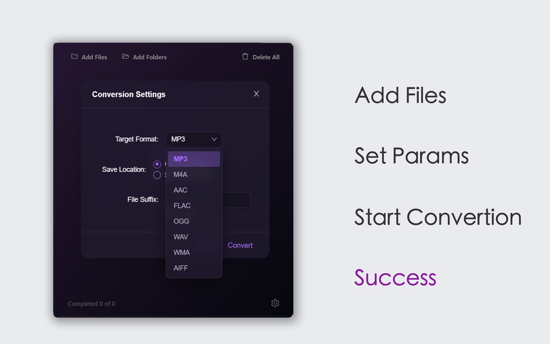 Audio Converter - Mp3 Converter screenshot