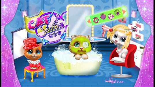 Cute Cat Salon Game screenshot 1